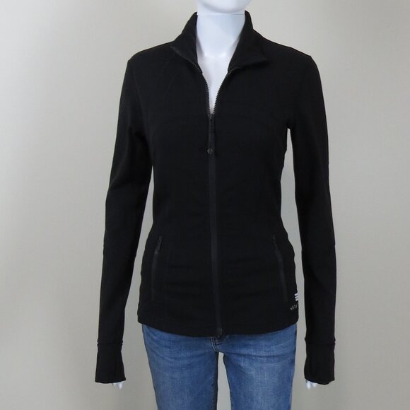 Lululemon Define Jacket SIZE 6 Black *Water Color FL* Monogram - Picture 1 of 16